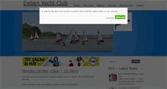 Desktop Screenshot of debenyachtclub.co.uk
